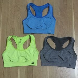 Lot of 3 New Balance Sports Bras
